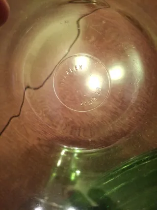 Vajilla Duralex Verde Vidrio