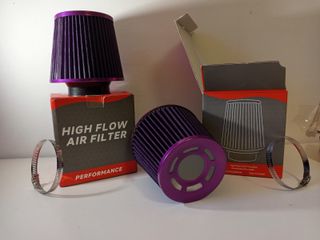 Filtro de aire cónico 76 mm (3”) alto flujo nuevo