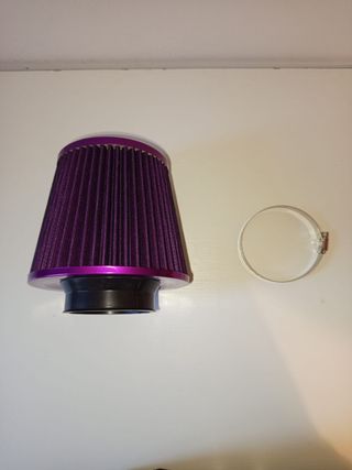 Filtro de aire cónico 76 mm (3”) alto flujo nuevo
