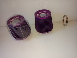 Filtro de aire cónico 76 mm (3”) alto flujo nuevo