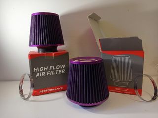 Filtro de aire cónico 76 mm (3”) alto flujo nuevo