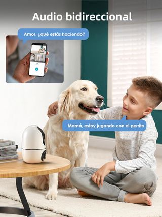 Cámara Vigilancia Interna Doble Cámara VIRTAVO