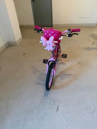 Bicicleta Minnie Mouse 14 casi nueva
