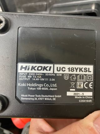 Cargador HIKOKI UC 18YKSL