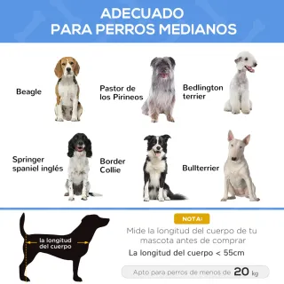 Cama Elevada para Perros Transpirable