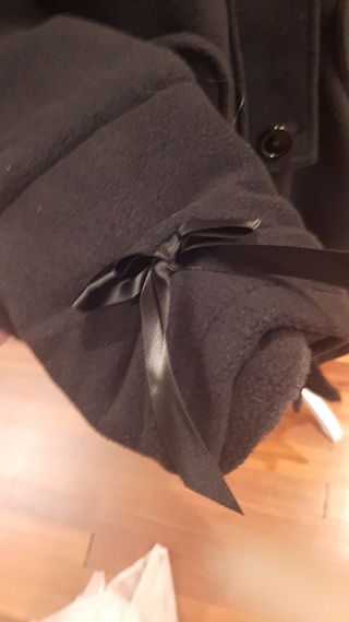 Abrigo Poizen Industries Alice Negro