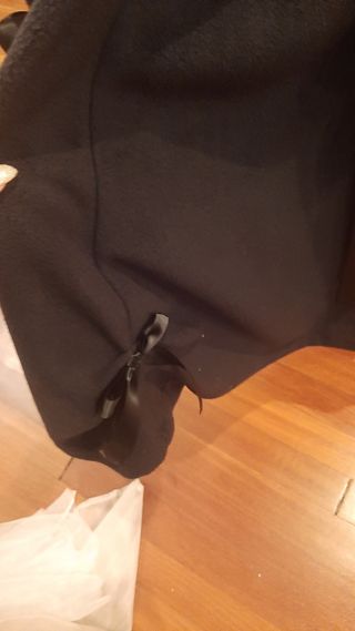 Abrigo Poizen Industries Alice Negro