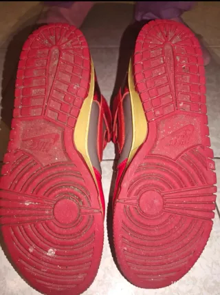 Nike Dunk Hi 1985 Grigio Rosso Tg 38.5