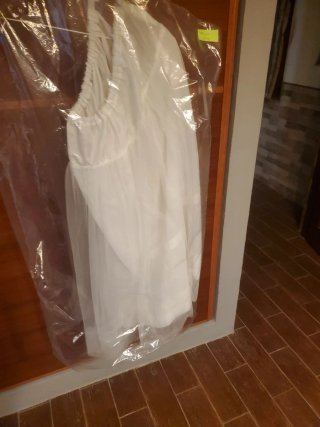 Traje de Comunión Niña Blanco rosa completo