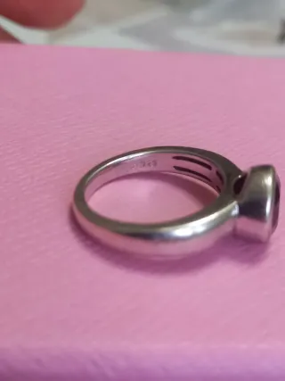 Anello Argento 925 Ti Sento Nero