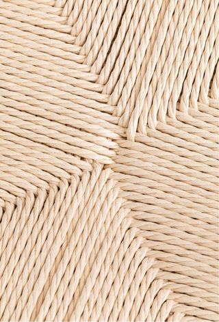 Silla Diseño Madera y Rattan Negra Imitación CH24