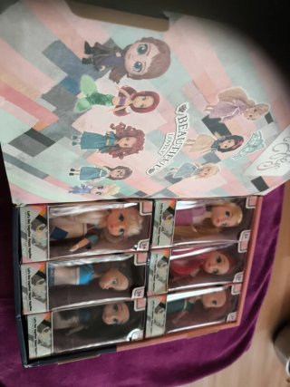 Maletín 6 Princesas Disney 6 MUÑECAS
