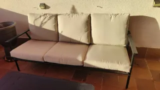 Conjunto de muebles de porche Alcudia de aluminio