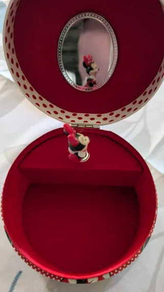 Caja Musical Joyero Minnie Mouse Infantil