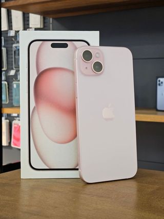 IPHONE 15 PLUS 256GB ROSA BATERIA 87%