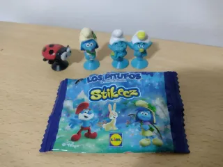 Stikeez Figuras Coleccionables Pitufos