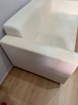 Sofá 2 plazas Ikea blanco