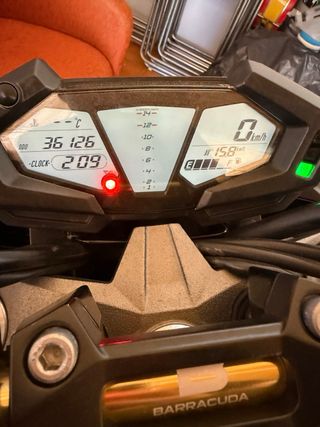 Kawasaki Z800 E Negra A2 2016