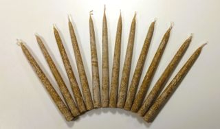 Candele cera d'api artigianali - cm 23 x 1,5