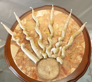 Candele cera d'api artigianali - cm 23 x 1,5