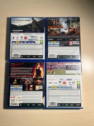 PS4 + 4 Juegos + 2 Mandos
