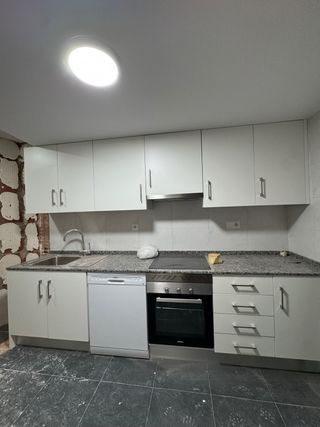 Cocina modular nueva sin uso blanca