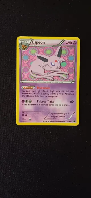 Pokemon Espeon Holo Promo BW92