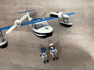 Avión Policía Playmobil