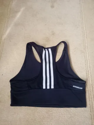 Top sportivo Adidas nero