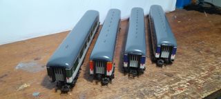 Conjunto 4 carruagens Marklin H0 ref. 40541
