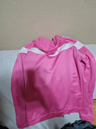 Sudadera Adidas ORIGINAL. Color rosa y Talla S.