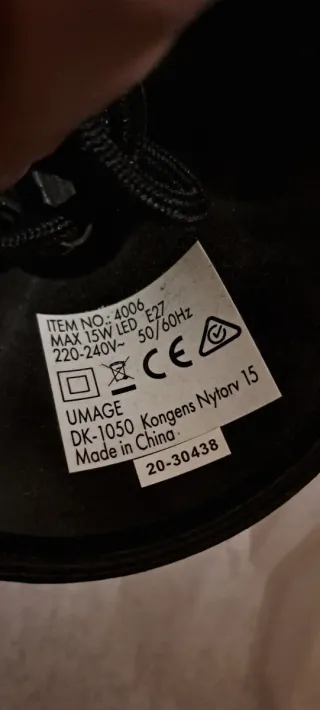 Lámparas UMAGE Eos Medium (45cm) Blancas