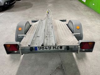 Remolque moto en perfecto estado ligero y practico