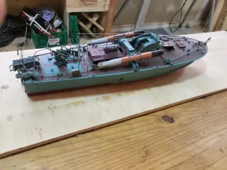 Maqueta Lancha Torpedera
