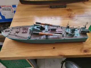 Maqueta Lancha Torpedera