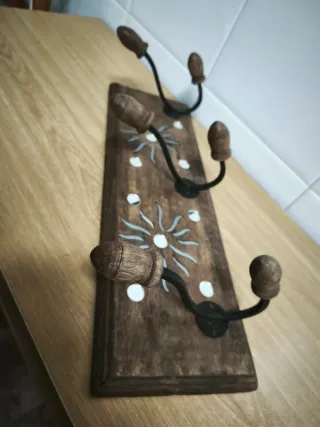 Perchero madera