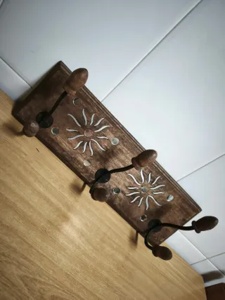 Perchero madera