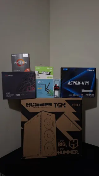 PC Gaming AMD Ryzen 5 5600G/32GB/1TB SSD