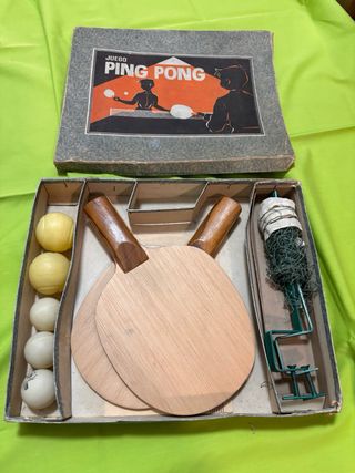 Juego Ping Pong Antiguo