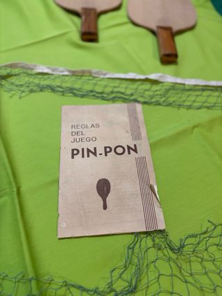 Juego Ping Pong Antiguo