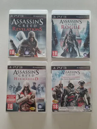 Colección Assassin's Creed PS3 (4 Juegos)