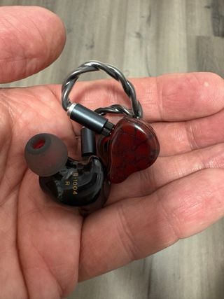 IEM Punch Audio Martilo Negro/Rojo