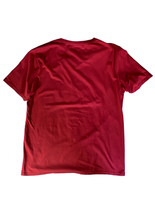 Camiseta Adidas Originals Roja Trefoil Talla L