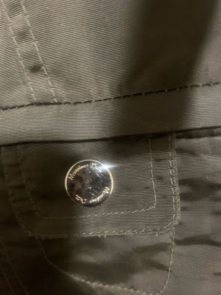 Chaqueta Massimo Dutti verde oliva fina