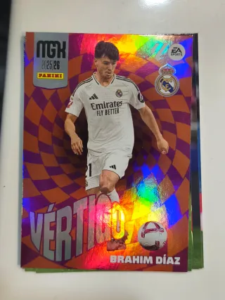 Cromo Brahim Díaz Real Madrid Panini MGK 25/26