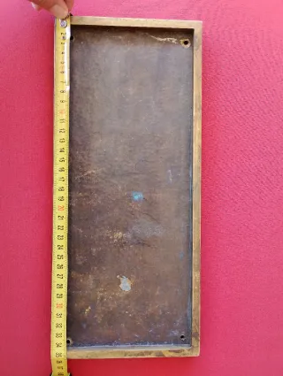 Oferta Cartel Metalico antiguo de Médico