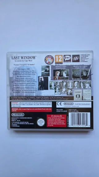 Last Window El Secreto de Cape West DS