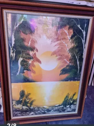 Cuadro decorativo firmado