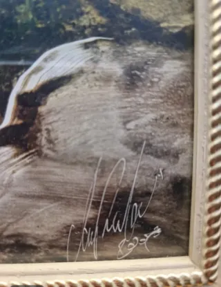 Cuadro decorativo firmado