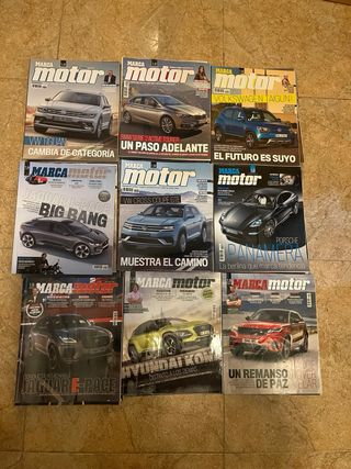 Revistas marca motor, fuel, nissan, one magazine